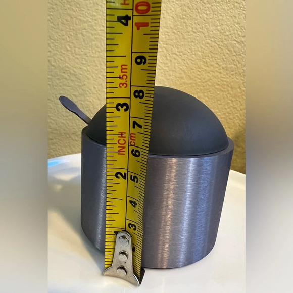 David Tisdale Vintage Elika Sugar Pot and Creamer set with lids and spoon - Picture 13 of 14